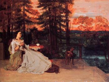 Gustave Courbet : The Lady of Frankfurt